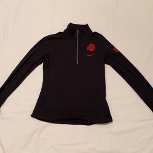 Ohio State Nike Dri-Fit Half-Zip